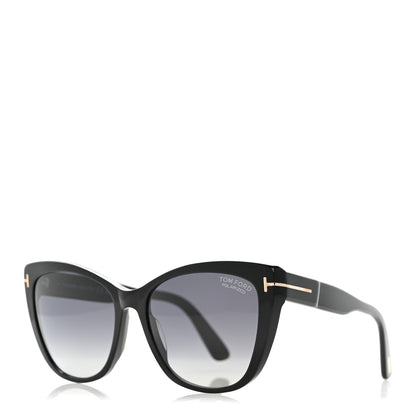 Tom Ford Acetate Nora Sunglasses TF937 Black 1 of 9