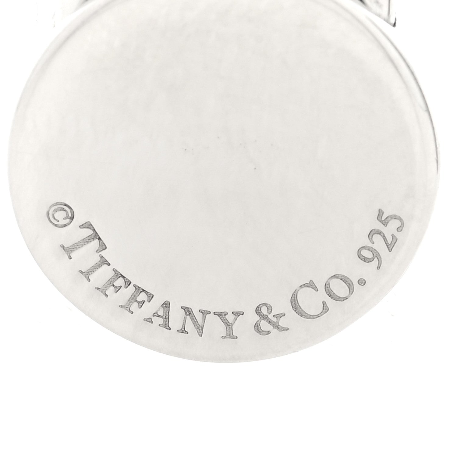 Tiffany Sterling Silver Notes Lock Charm 3 of 3