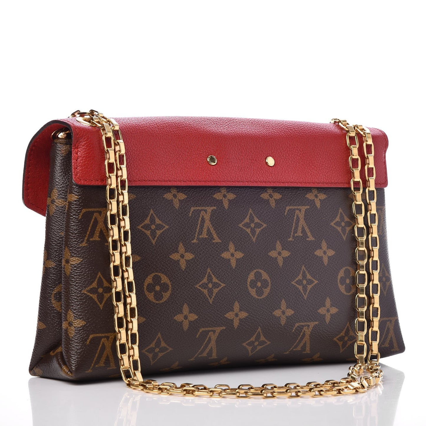 Monogram Pallas Chain Cherry