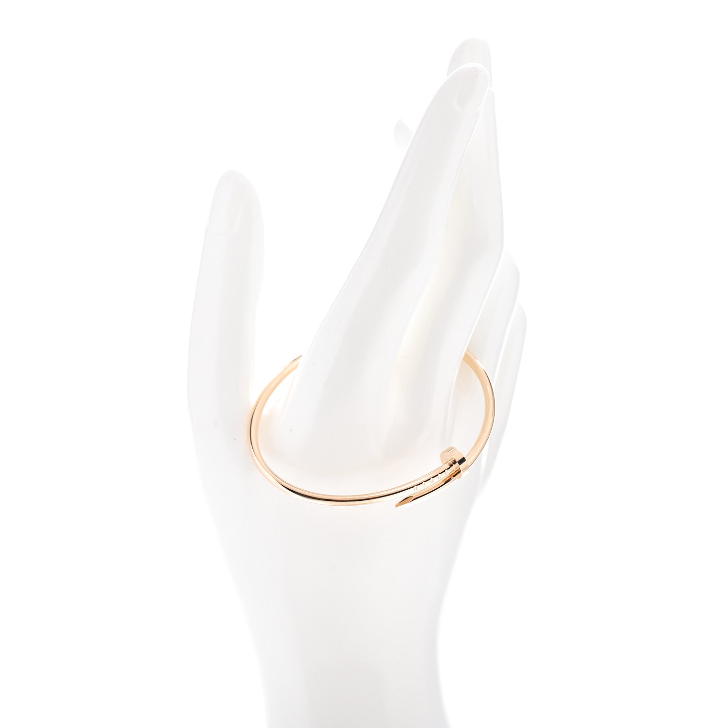 Cartier 18K Yellow Gold Small Juste Un Clou Bracelet 16 2 of 5