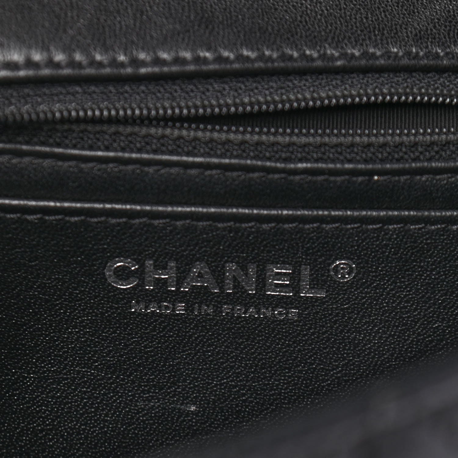 Chanel Lambskin Quilted Elementary Chic Flap Black 5 of 9