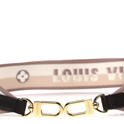 Louis Vuitton Jacquard Speedy Bandouliere 20 Shoulder Strap Beige Brown 3 of 3