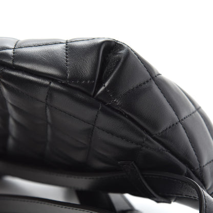 Chanel Calfskin Quilted Waist Belt Bag Black 9 of 9