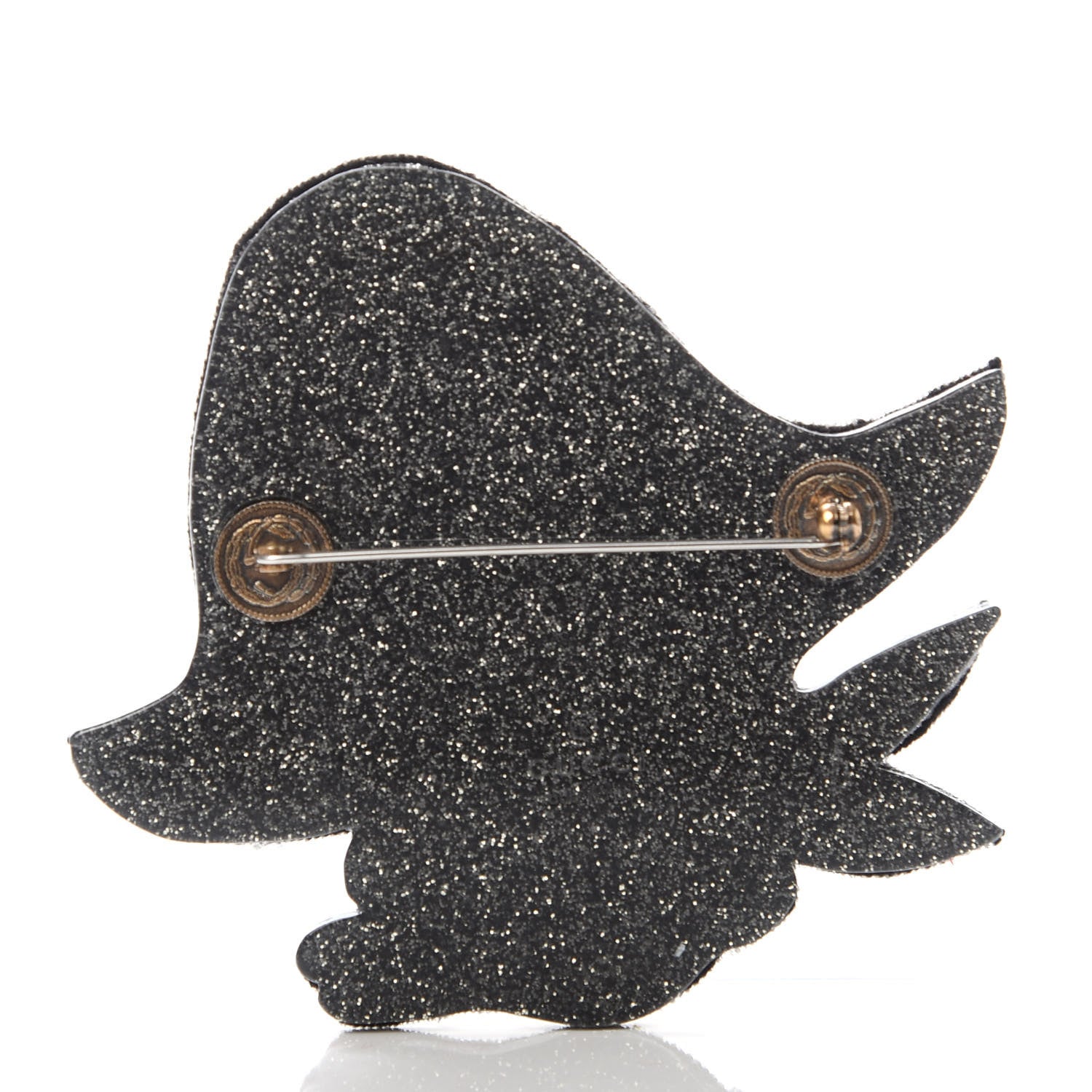 Gucci X DISNEY Crystal Beaded Brooch Black 3 of 4