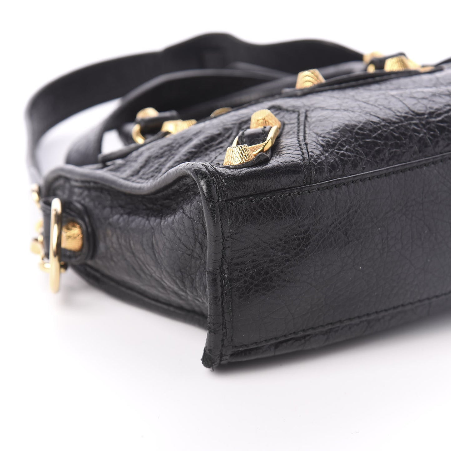 Agneau Giant 12 Gold Hardware Mini City Black