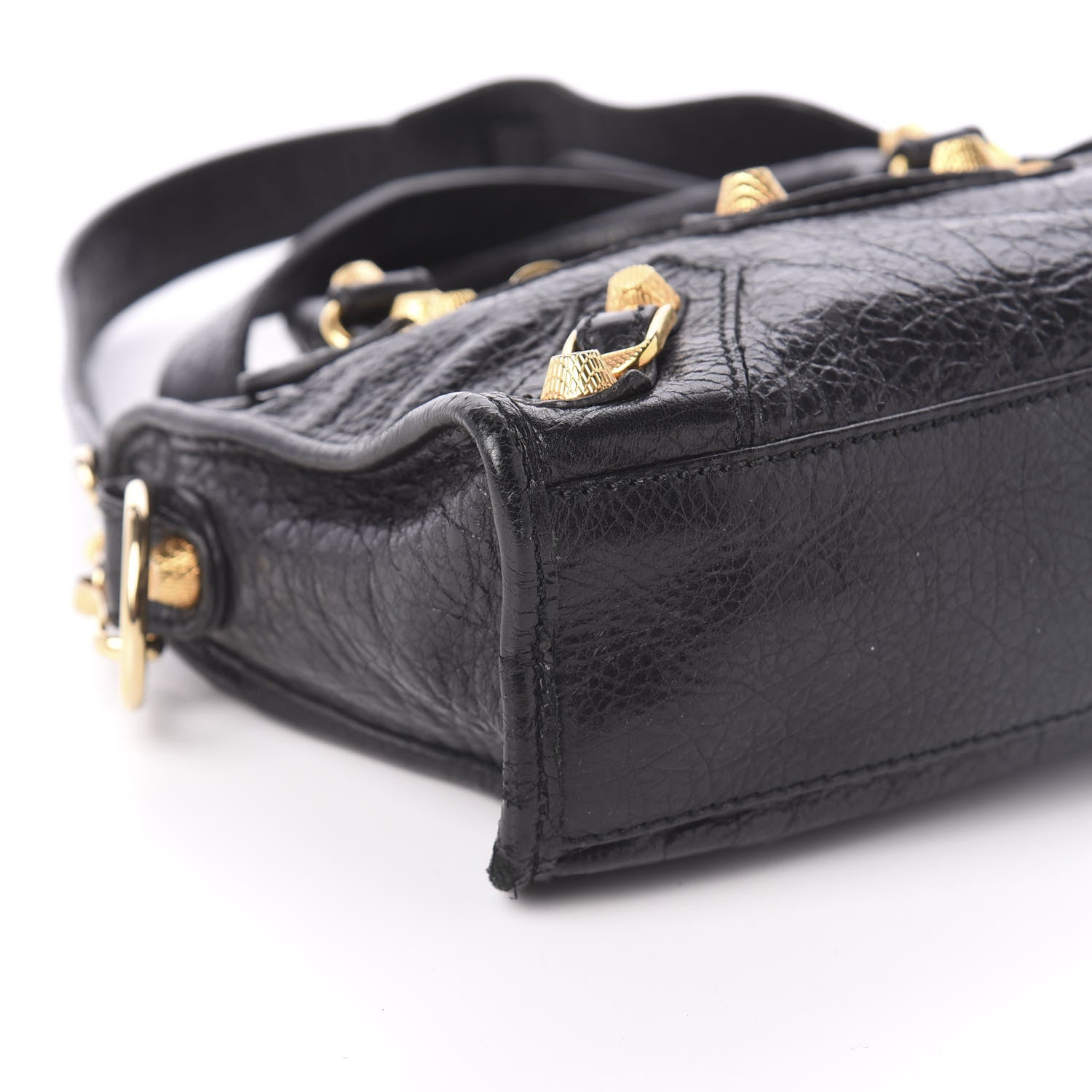 Balenciaga Agneau Giant 12 Gold Hardware Mini City Black 7 of 11
