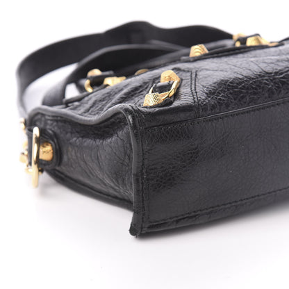 Balenciaga Agneau Giant 12 Gold Hardware Mini City Black 7 of 11