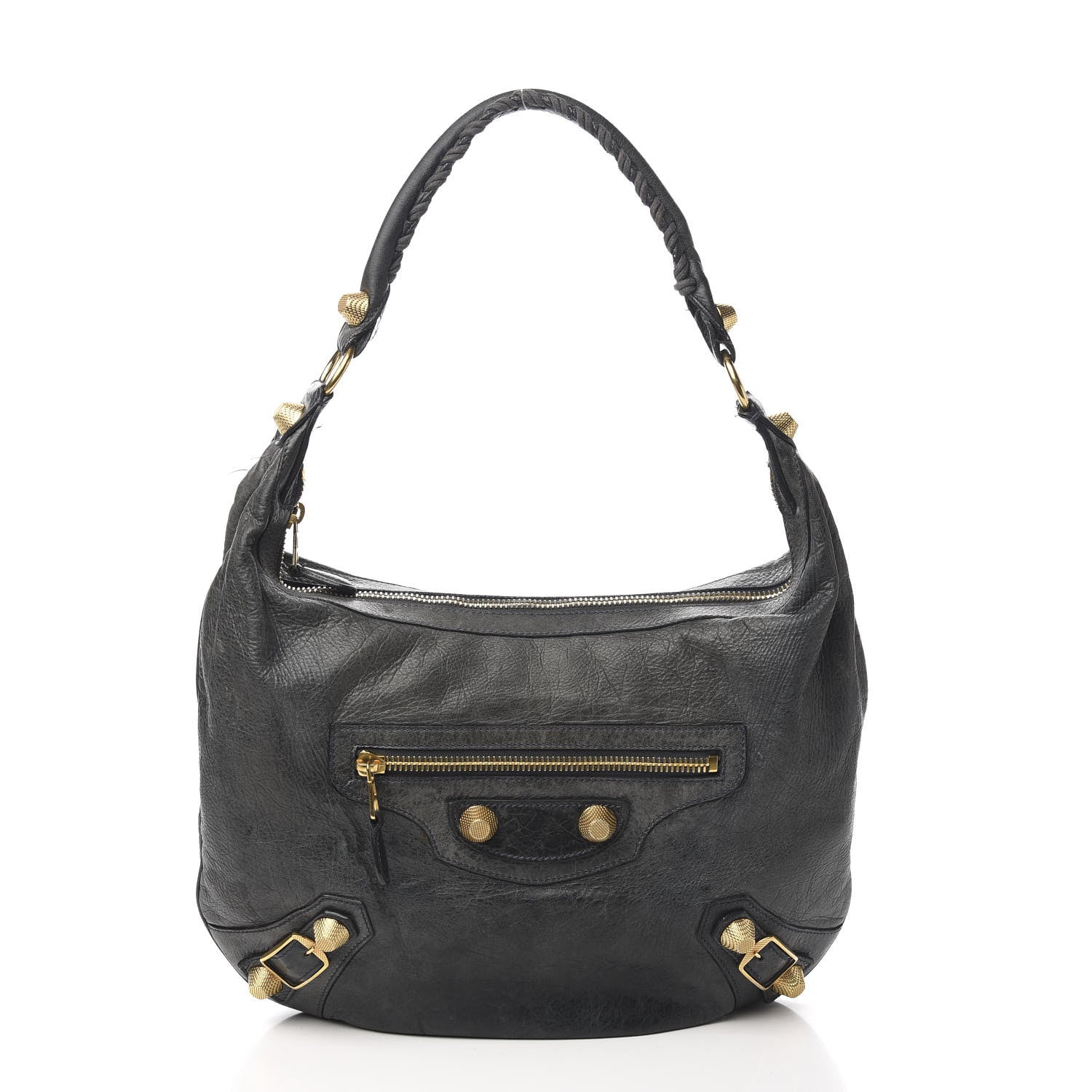 Balenciaga Chevre Giant 21 Gold Hardware Hobo Anthracite 1 of 13