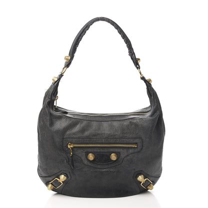 Balenciaga Chevre Giant 21 Gold Hardware Hobo Anthracite 1 of 13