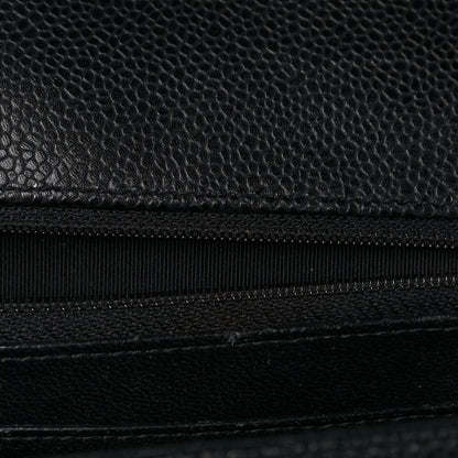 Chanel Caviar Quilted Maxi Single Flap Black 15 of 19