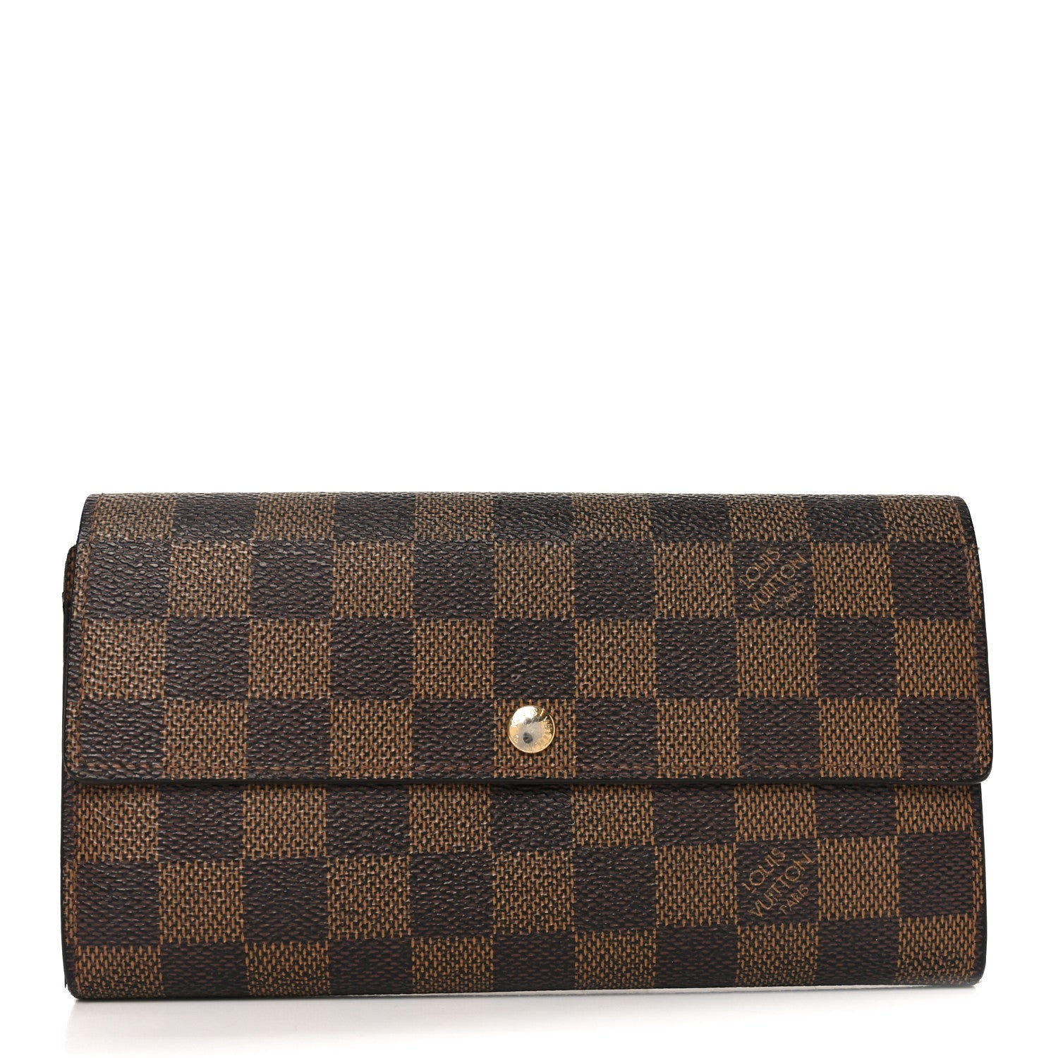 Louis Vuitton Damier Ebene Sarah Wallet 1 of 8