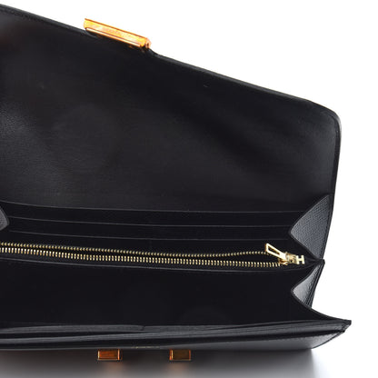 Hermes Epsom Constance Long Wallet Black 5 of 9
