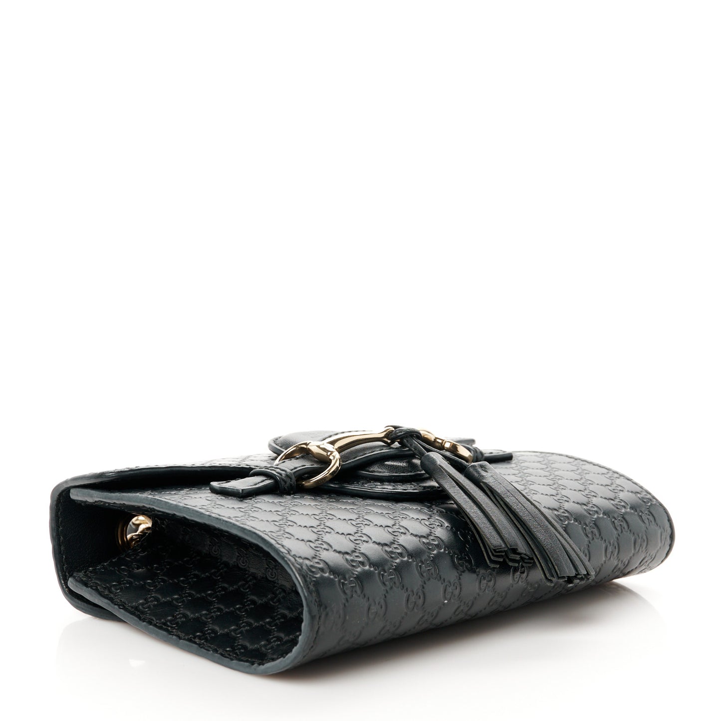 Microguccissima Mini Emily Shoulder Bag Black