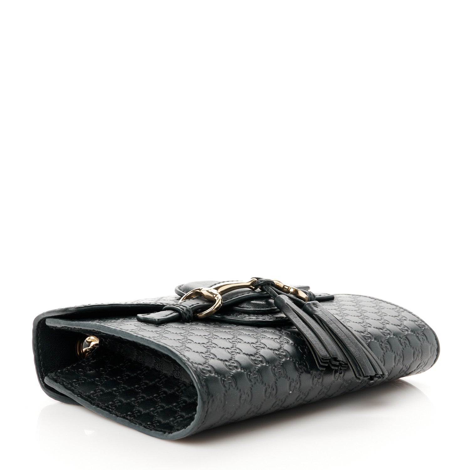 Gucci Microguccissima Mini Emily Shoulder Bag Black 4 of 10
