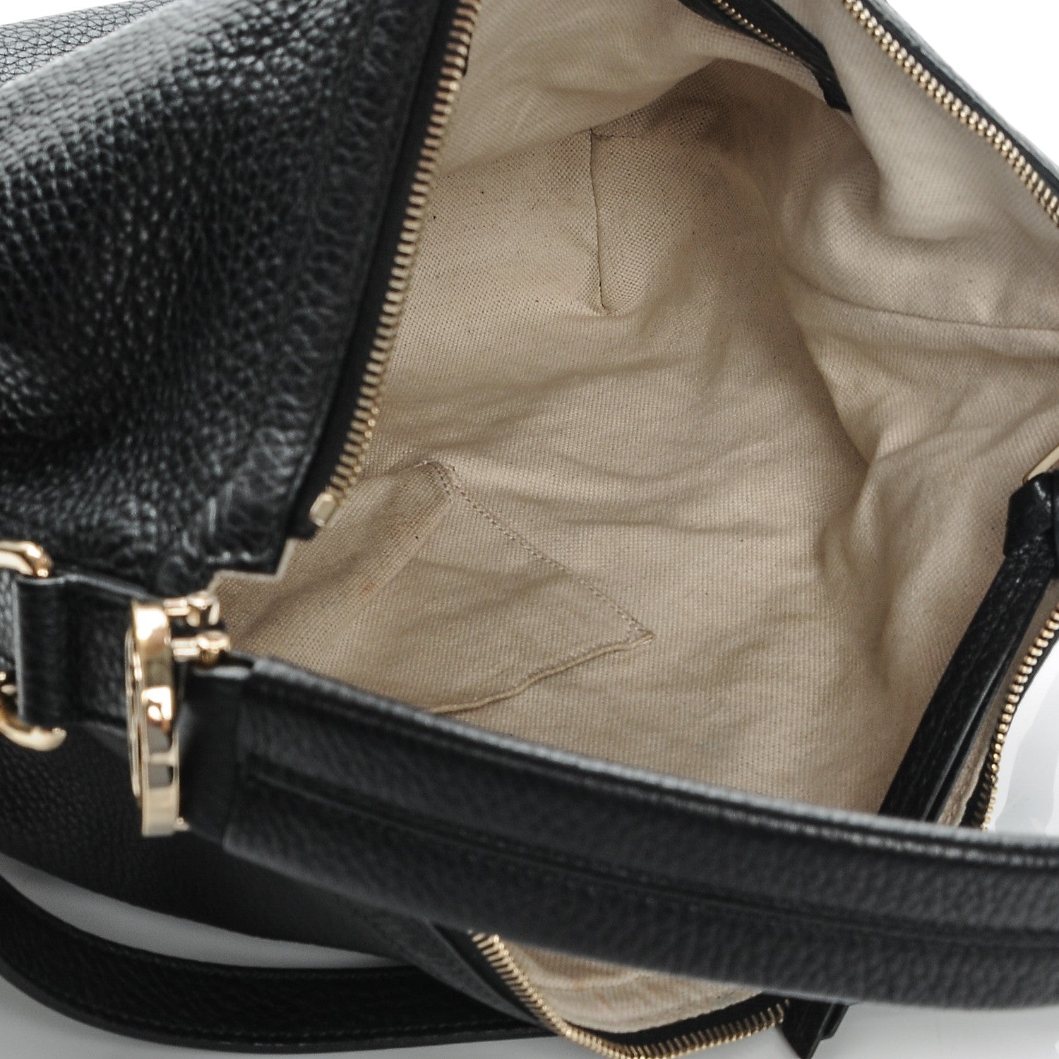 Gucci Pebbled Calfskin Small Miss GG Hobo Black 5 of 8