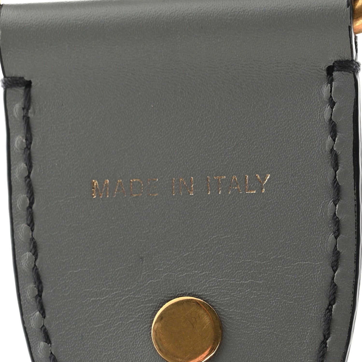 Christian Dior Oblique Studded Shoulder Strap Gris Multicolor 4 of 6