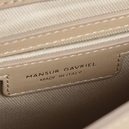 Mansur Gavriel Calfskin Flap Crossbody Bag Beige 6 of 8