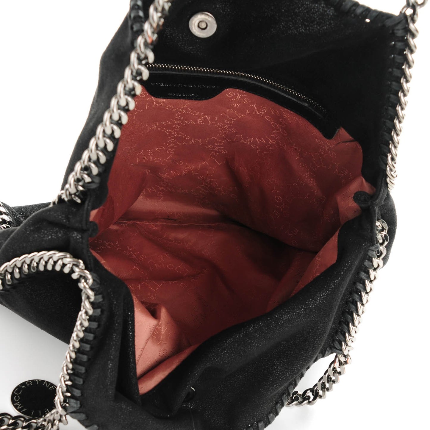 Shaggy Deer Small Falabella Tote Black