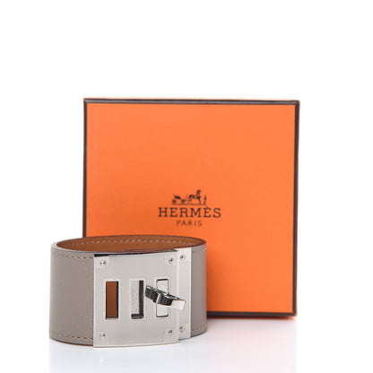 Hermes Swift Kelly Dog Bracelet T1 Gris Asphalte 6 of 6