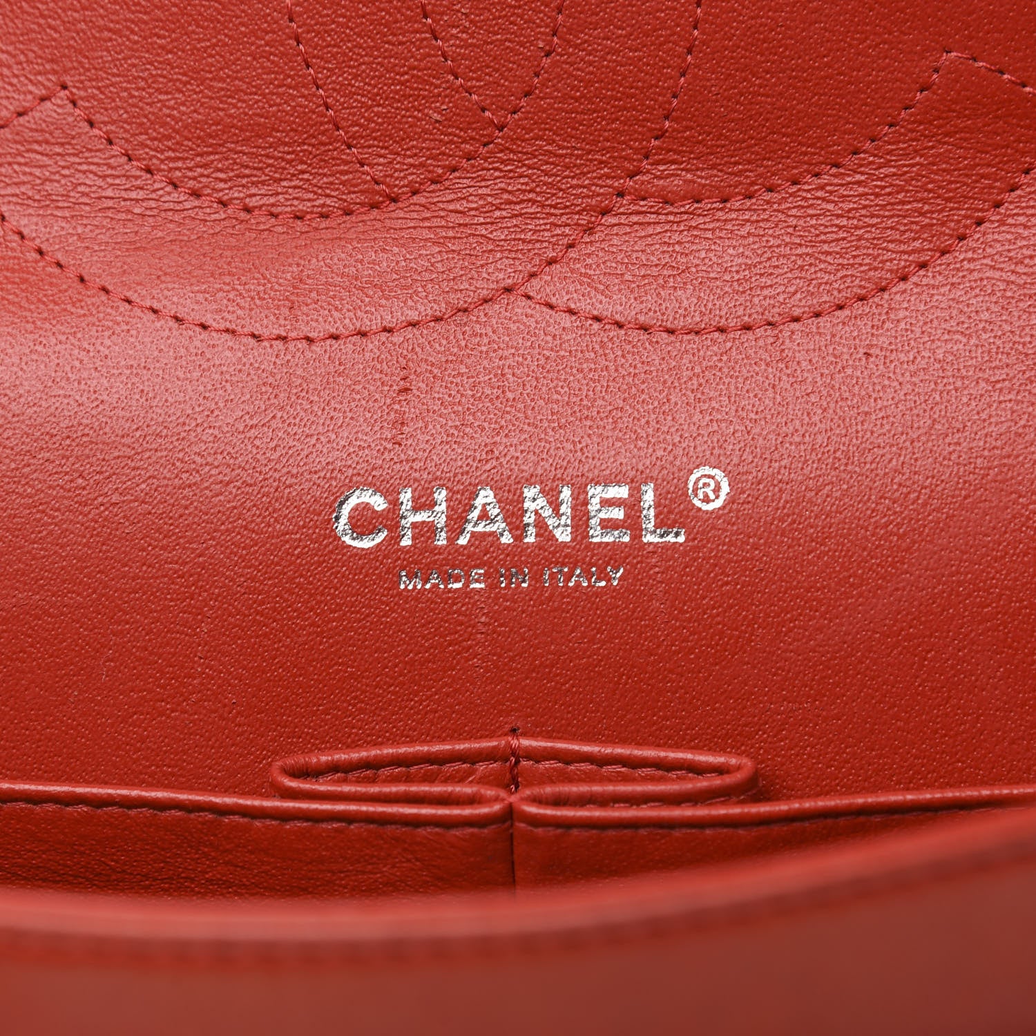 Chanel Lambskin Quilted Jumbo Double Flap Red 6 of 20