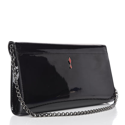 Christian Louboutin Patent Vero Dodat Clutch Black 3 of 10