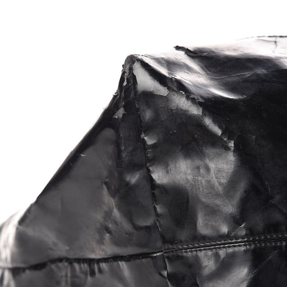 Chanel Vinyl XL Coco Cabas Black 9 of 22