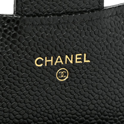 Chanel Caviar Quilted Large Flap Wallet Black 9 of 18