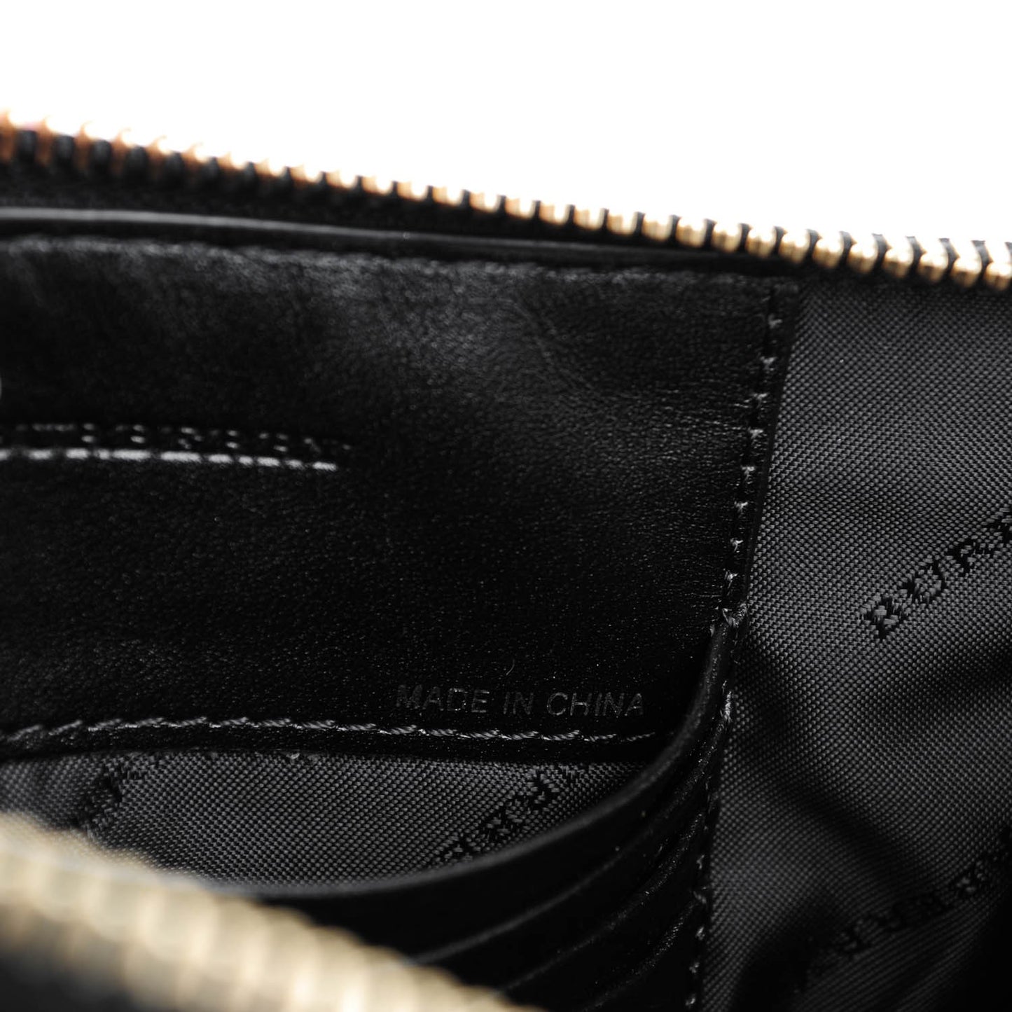 Signature Grain Calfskin Check Embossed Peyton Crossbody Clutch Bag Black