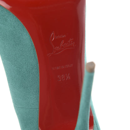 Christian Louboutin Suede So Kate 120 Pumps 38.5 Opal 7 of 7