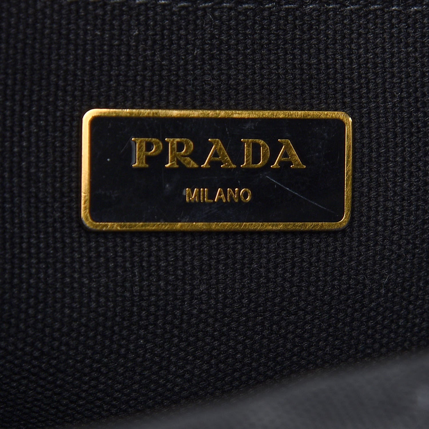 Prada Canapa Small Logo Tote Black 6 of 9