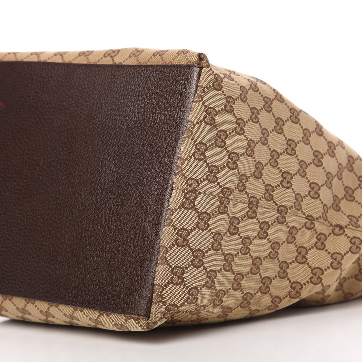 GG Monogram Large Web Handle Bucket Tote