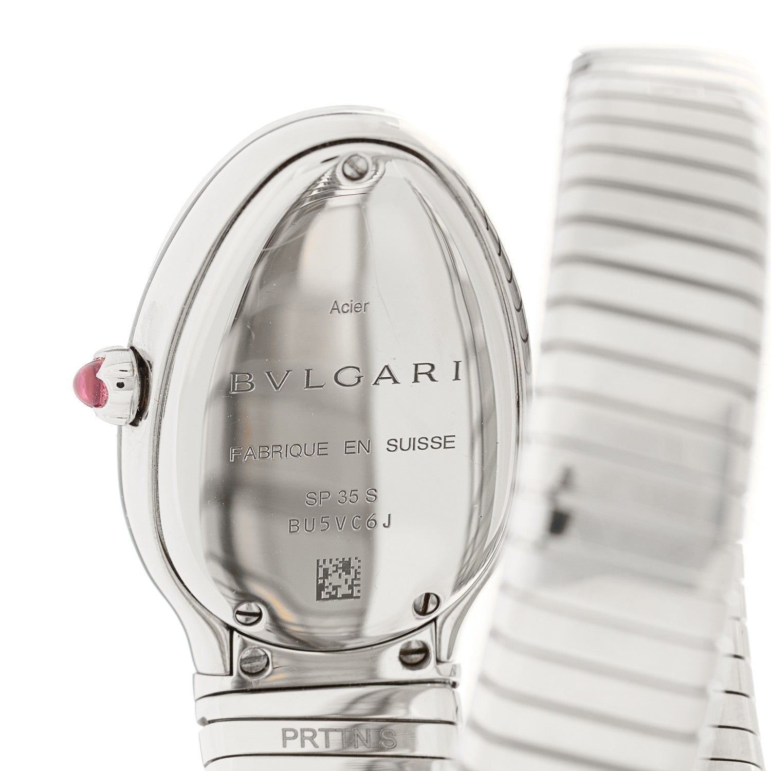 Bulgari Stainless Steel 35mm Serpenti Tubogas Quartz Watch 4 of 5