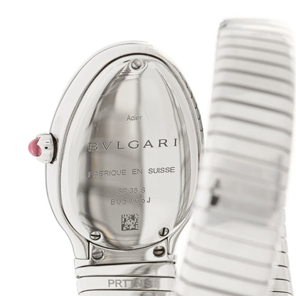 Bulgari Stainless Steel 35mm Serpenti Tubogas Quartz Watch 4 of 5
