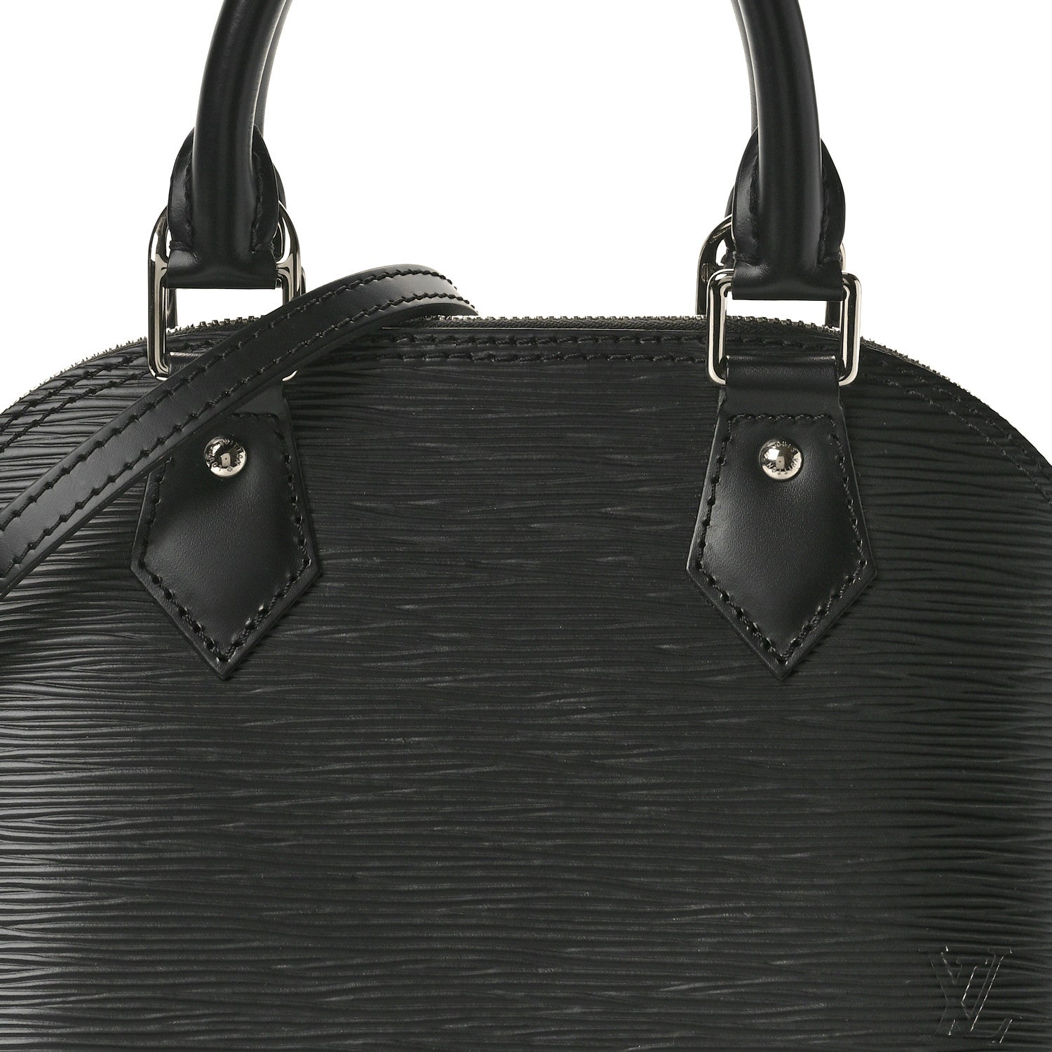 Louis Vuitton Epi Alma BB Black 7 of 9