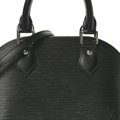 Louis Vuitton Epi Alma BB Black 7 of 9