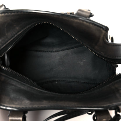 Balenciaga Used Calfskin Black Hardware Mini Neo Classic City Black 5 of 11