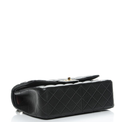 Chanel Lambskin Quilted Jumbo Double Flap Black 4 of 7