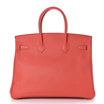 Hermes Epsom Birkin 35 Rose Jaipur 27 of 37