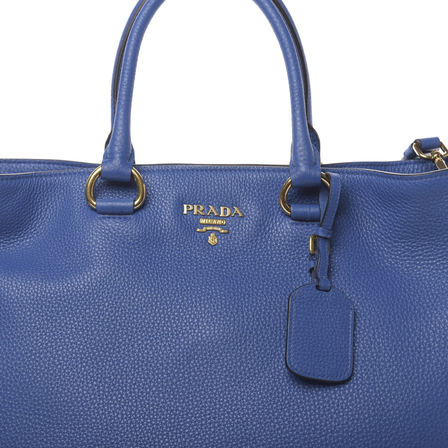 Vitello Phenix Tote Azzurro