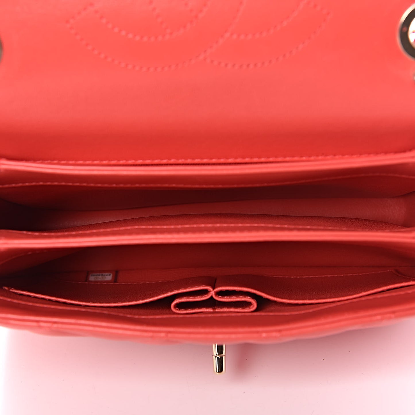 Lambskin Quilted Small Trendy CC Flap Dual Handle Bag Bright Pink