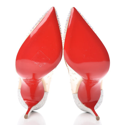 Christian Louboutin Crystal Strass Follies 100 Pumps 36 Crystal 5 of 9
