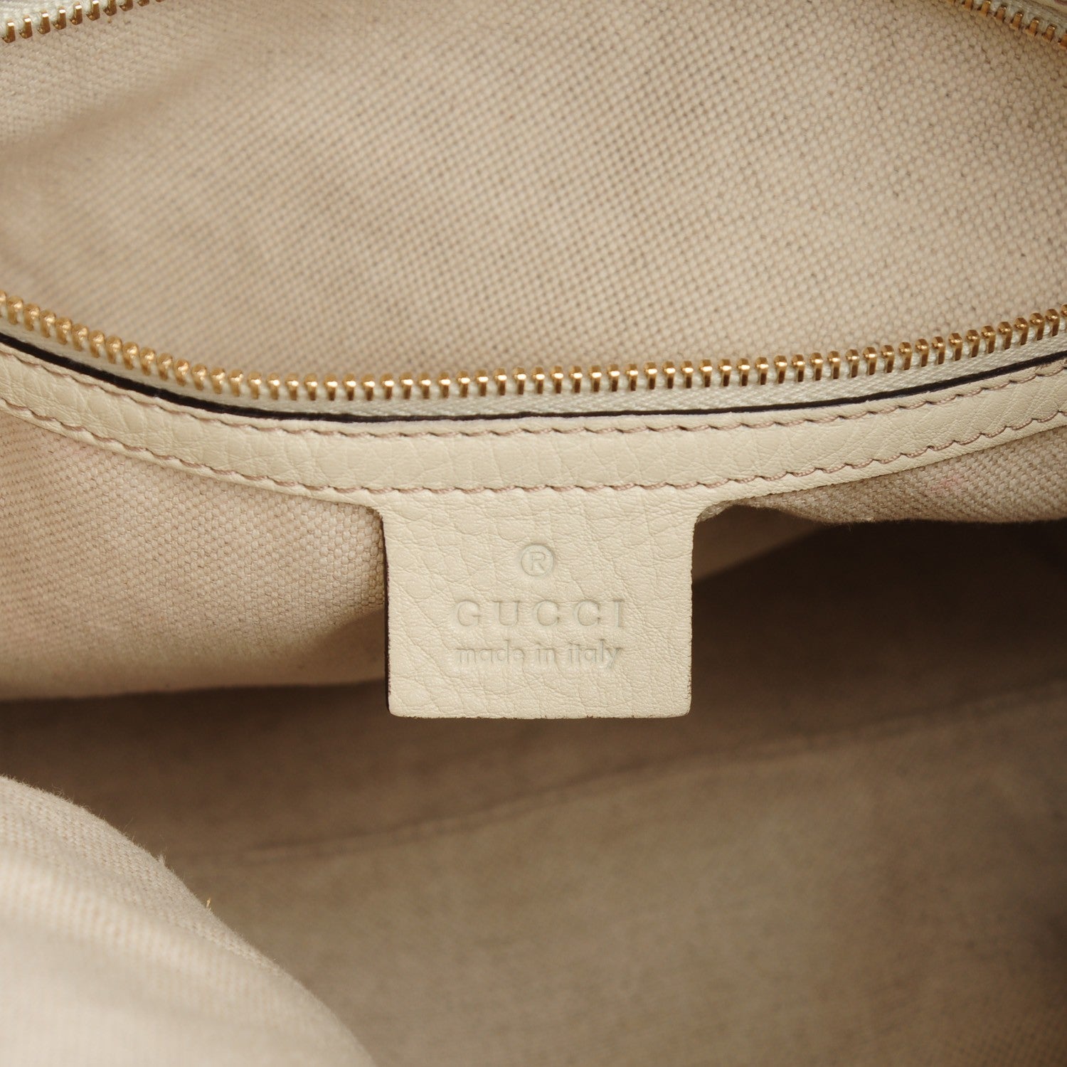 Gucci Monogram Medium Bella Hobo Off White 6 of 8
