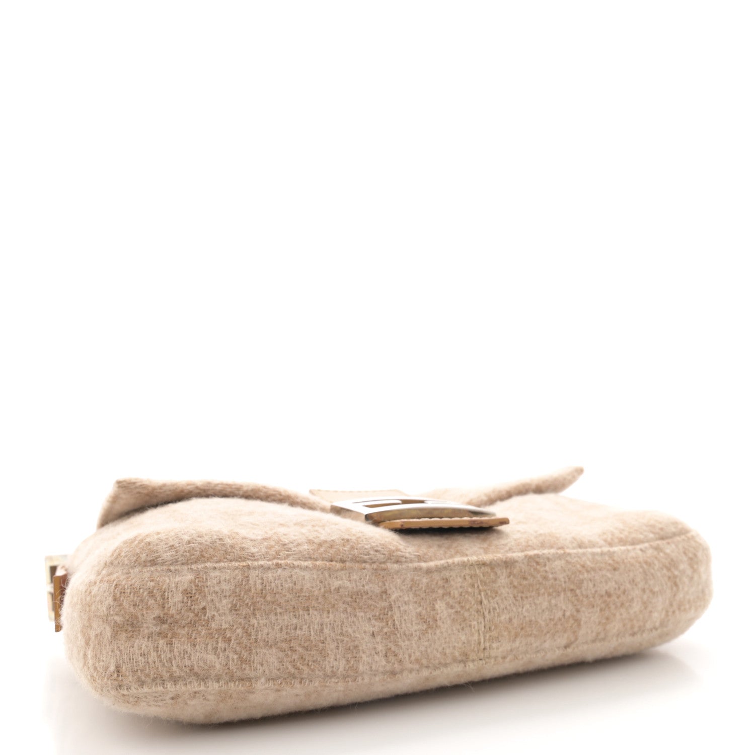 Fendi Wool Zucca Baguette Beige 4 of 14