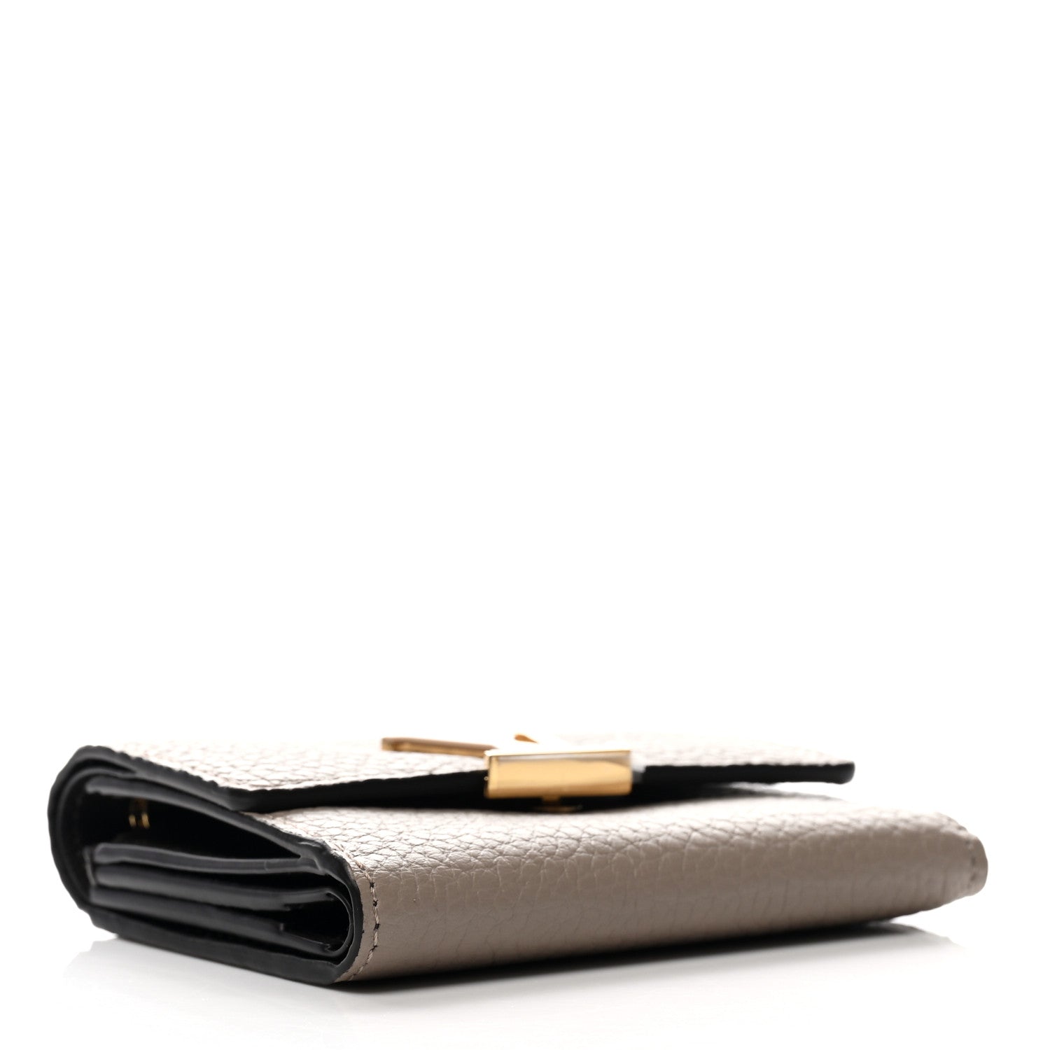 Louis Vuitton Taurillon Capucines XS Wallet Galet 3 of 5