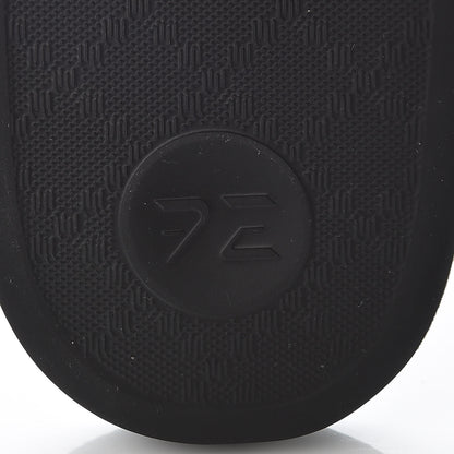 Gucci Satin Web Bow Slide Sandals 38 Black 7 of 10