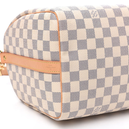Louis Vuitton Damier Azur Speedy Bandouliere 30 10 of 12