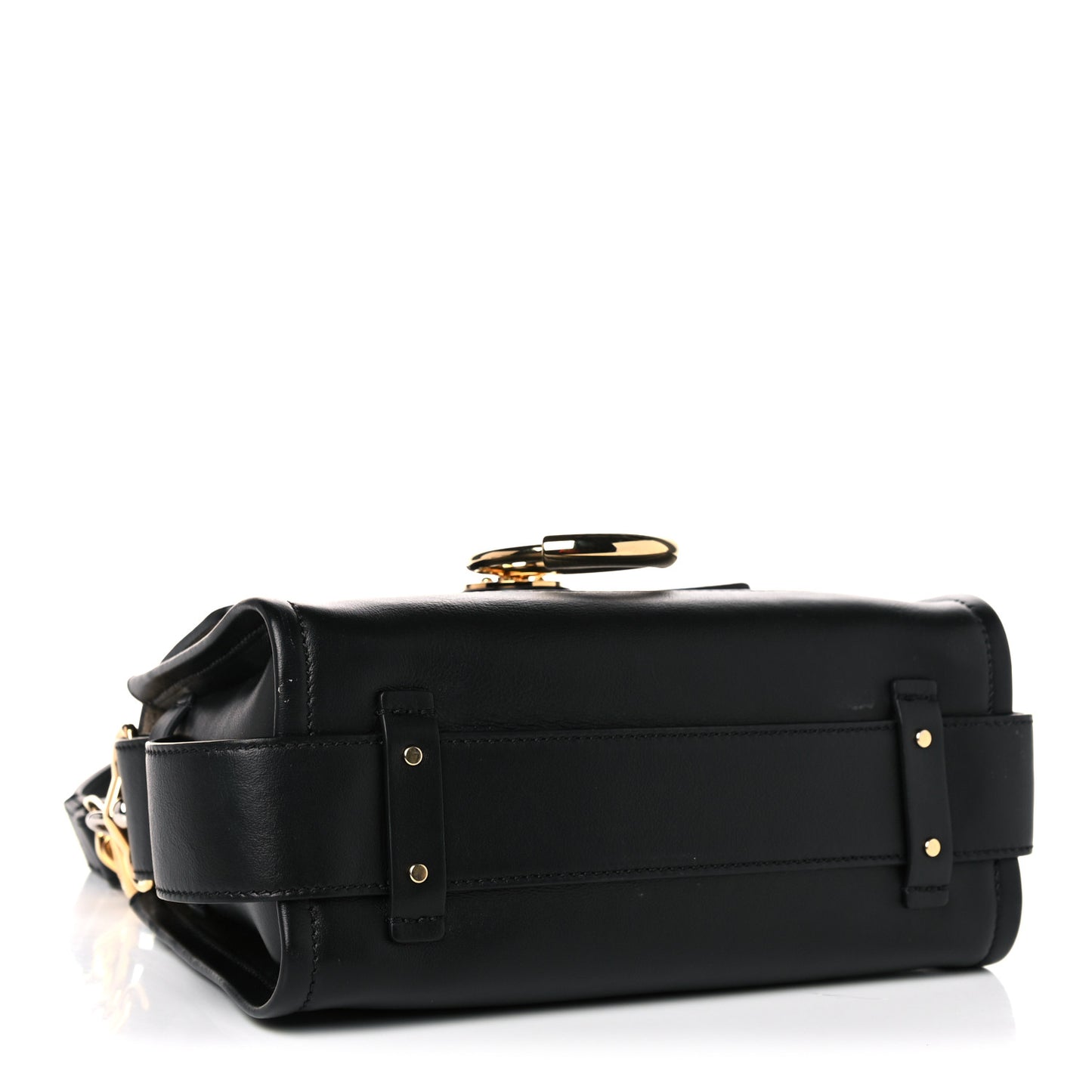 Calfskin Mini Tess Day Bag Black