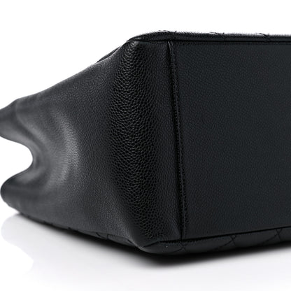Chanel Caviar Quilted Grand Shopping Tote GST Black 8 of 11