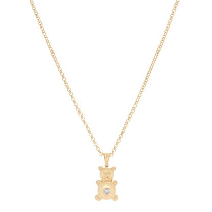 Buccellati 18K Yellow Gold Diamond Bubu Necklace 1 of 6