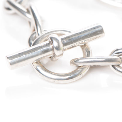Hermes Sterling Silver GM Chaine d'Ancre Bracelet 14 5 of 6